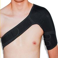 GardenHelper Breathable Shoulder Brace Support with Adjustable Strap Rotator for Men Women, Prevention Tear Injury Relieve Pain Stabilize Protect Relieves Shoulder Pain, AC Joint (Left Shoulder)