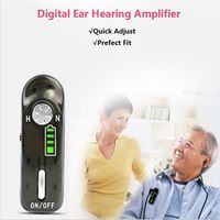 Hearing Amplifier Personal Digital Hearing Aid Recharegable Pocket Adjustable Volume Formen and Women Healthy Hearing HOJZ