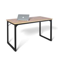 Computer Desk 47", Modern Simple Style Desk for Home Office, Sturdy Writing Desk, Coleshome, Walnut