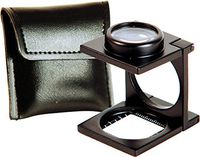 LT-8D 3/4" 8X Double Lens Linen Tester. Made in USA.
