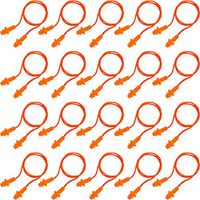 20 Pairs Corded Ear Plugs Reusable Silicone Earplugs Sleep Noise Cancelling for Hearing Protection (Color 5)