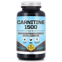 Carnitine 1500 - Acetyl L-Carnitine 1500mg Maximum Strength Carnitine Supplement - Supports Energy, Memory, Focus and Weight Loss Management by Vitamorph Labs - 60 Vegetarian Capsules