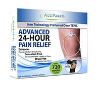 ActiPatch Advanced 24-Hour Pain Relief Device | Drug-Free, Sensation-Free | Lasts for 720 Hours (with On/Off Button)