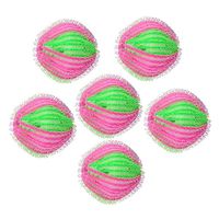 Zeroyoyo Hair Lint Fluff Grabbing Laundry Washing Wash Ball Lint Grabbing Wash Ball 6 PCS