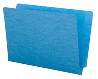 Smead End Tab File Folder, Shelf-Master Reinforced Straight-Cut Tab, Legal Size, Blue, 100 per Box (28010)