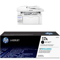 HP LaserJet Pro M130fn All-in-One Laser Printer with print security (G3Q59A) with Standard Yield Black Toner Cartridge