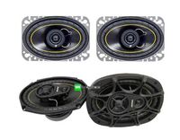 NEW KICKER DS46 4x6" 100W 2 Way Car Speakers + KICKER DS693 6x9" 280W Speakers