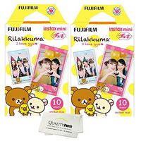 Fujifilm Instax Mini 8 Film for Fujifilm instax Mini 8 Camera 2-Pack (20 Sheets) Rilakkuma
