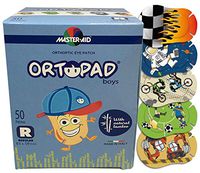 Ortopad Large Format Eye Patches for Boys, 50/Box (Regular Size)