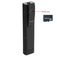 WISEUP 16GB 1920 x 1080P HD Mini Meeting Recorder Hidden Camera Video Recorder Support TV Output and Snapshot with 180 Degree Wide View Angle