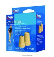 Carex Crutch Tips, Crutch Tips Xlg, (1 PACK, 2 EACH)