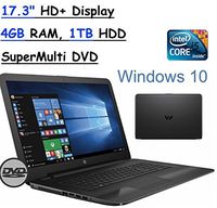 2017 Newest Energy Star Certified 17.3" HD+(1600x900) High Performance SVA BrightView WLED-Backlit Laptop, Intel Core i5-7200U, 4GB DDR4 RAM, 1TB HDD, DTS Studio Sound, Win10