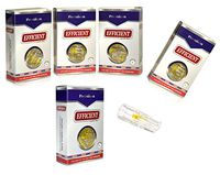 EFFICIENT Cigarette Filters, Filter Tips for Cigarette Smokers Wholesale (5 Packs)