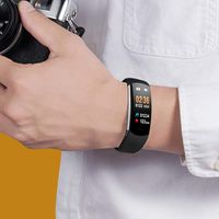 Borisdar Unisex Casual Multifunctional Square Shape Waterproof Bluetooth Smart Wristband Smart Watches