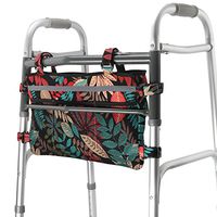 GUOER Walker Bag Suitable for Multiple Walking Aids Rollator Bag Multi-Size Multiple Colors (9.8Wx15.7L in, Color9814)