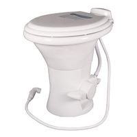 Dometic 320 Series Standard Height Toilet w/Hand Spray, White