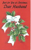 Just for You at Christmas, Dear Husband (C1)