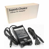 Superb Choice Compatible with Dell Inspiron 1525 1545 1520 1720 1500 1501,14R 15R 17R 11z, 9200 9300 9400 AC Adapter - Premium 90W Laptop AC Adapter Battery Charger
