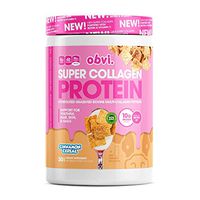 Obvi Multi-Collagen Super Protein Powder, Keto-Friendly, Gluten and Dairy Free, Hydrolyzed Grass-Fed Bovine Collagen Peptides, Supports Gut Health, Healthy Hair, Skin, Nails (Cinna Cereal, 14 Oz)
