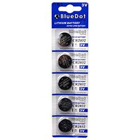 BlueDot Trading CR2032 Batteries by PKCELL, 5 Pack