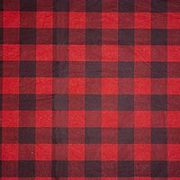 5ct Lumberjack Red & Black Plaid Checkered Tissue Paper Gift Wrapping 20"x30" Sheets nfLG -1161