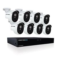 Night Owl Security Security System Home Security System, White (XHD502-88P)