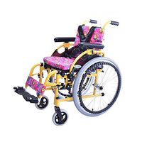 Wheelchair Child, Fold Light Small Portable Disabled Trolley Scooter Child Manual