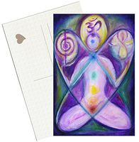 Heart-a-gram 4"x6" Set of 6 Linen Postcards