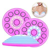 Wireless Breast Massager, with Hot Compress Function and Remote Control for Chest Enlargement Anti Sagging,USB Electric Vibration Bust Lift Enhancer Machine