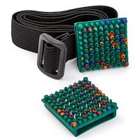 Lyapko Anti-Aging Acupuncture Applicator Droplet 3.5 Ag 64 Needles Each. Premium Cosmetic Flat Therapy Massage Tool. Unique Patented Acupressure Massager Pack of 2