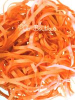 12oz Tangerine Orange Gift Basket Shred Shredded Tissue Paper Filler Display Bedding