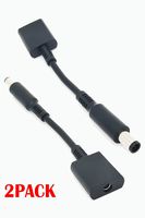 Tip Adapter Connector Converter Cable 4.5mm to 7.4mm for HP Pavilion Envy Elitebook Probook Compaq Presario Laptop Charger[2PACK]