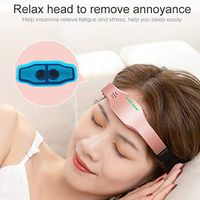 Head Massager DaySiswong Electric USB Head Massager Rechargeable Forehead Brain Relaxation Health (Rose)