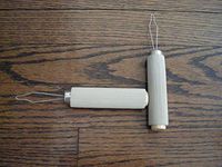 BUTTON HOOK LARGE RUBBER HANDLE - #2022 [Health and Beauty]