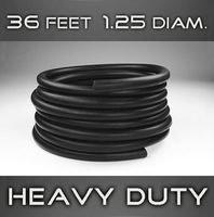 Heavy Duty Camera Dolly Rubber Track Curved Flexi Flexible Rail 36 Feet 1.25" Diam