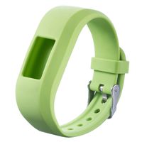 HYWRDYB Colorful Replacement Bands for Garmin Vivofit JR/Vivofit 3,Soft Silicone Straps Wristbands for Kids with Secure Watch Buckle(fits 5.0~7.05 inch Wrists) (Lime)