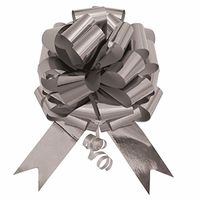 10 Pack 5in Metallic Pull Bow Pew Bows Wedding Decorations Christmas Gift Wrap