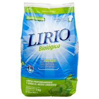 New 306985 Lirio Powder Detergent 1 Kg (10-Pack) Laundry Detergent Cheap Wholesale Discount Bulk Cleaning Laundry Detergent Black