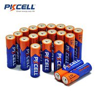 AA Size LR6 MN1500 Alkaline Batteries for Flashlights and Toys Pack of 20PCS
