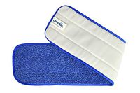 CleanAide All Purpose Twist Yarn Microfiber Mop Pad 24 Inches Blue