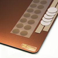 CS Hyde C4-NGen Large Mousepad with Gear, Copper Color, 14" x 9.5"