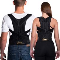 Back Brace Posture Corrector for Men and Women- Relieve Lower Back Pain- Shoulder Back Support Belt Correct Hunchback (M)