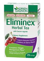 Adrien Gagnon - Eliminex Herbal Tea Cranberry & Cherry, for Elimination of Intestinal Waste, 25 Tea Bags