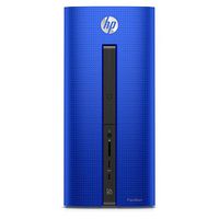 HP Pavilion 550-A14 Pc Mt/65W Amd:A8-6410/A8X4-2.0G 8Gb/1-Dimm 1Tb/7200Rpm Dvdrw Mr Gbe 802.11B/G/N+Bt Amd-Radeonr5/Igp W8.1H-64, Snow-White, MT (Refurbished)