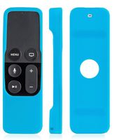 Clearance ! ღ Ninasill ღ Exclusive Remote Controller Case Silicone Protective Cover Skin For TV 4th Gen Siri (Blue)