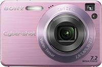 Sony Cybershot DSCW120/P 7.2MP Digital Camera with 4x Optical Zoom with Super Steady Shot (Pink)