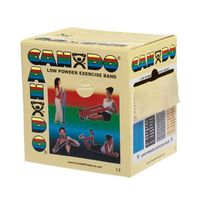 CanDo Exercise Band, Tan, 25 Yard Dispenser