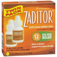 Zaditor Eye Drops Twinpack 2x5 Ml