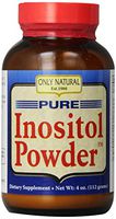 Only Natural Inositol Powder, 4-Ounce
