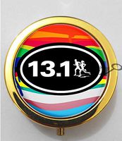 BlackKey 13.1 Marathon Running 3-Compartment Decorative Pocket Gift Box Case Organizer for Pill, Color 2 -530